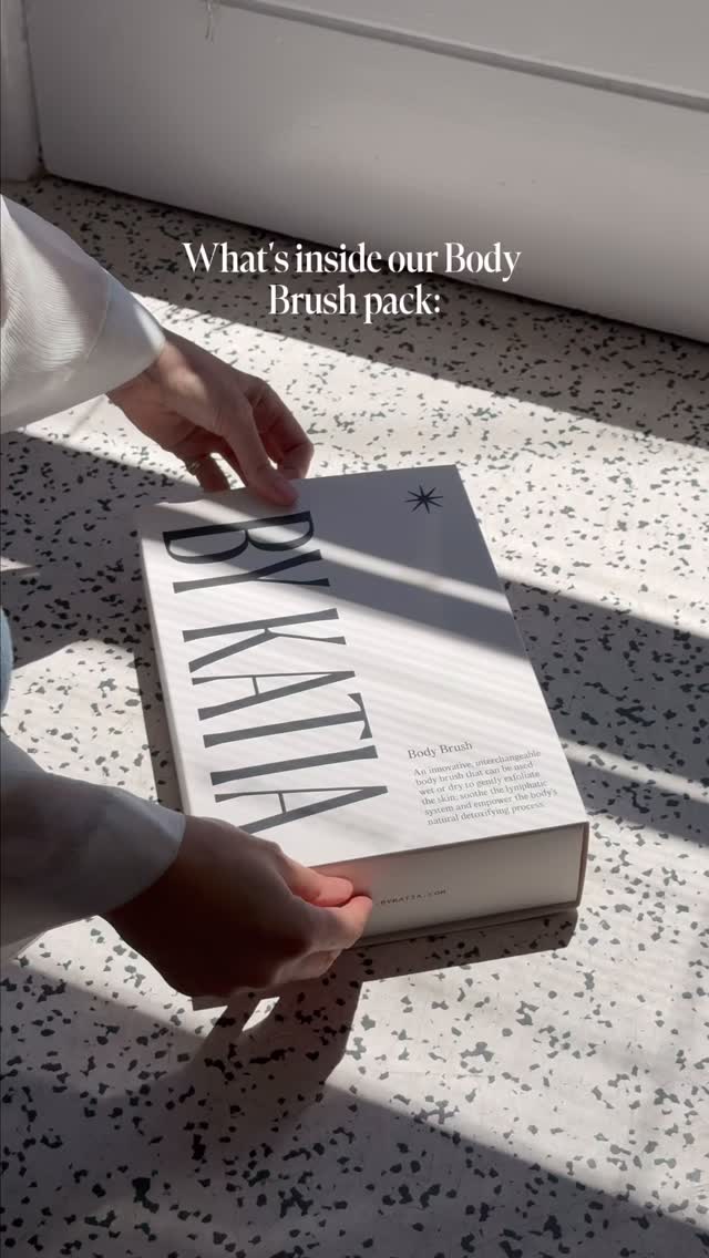 What’s inside our Body Brush Pack ✨