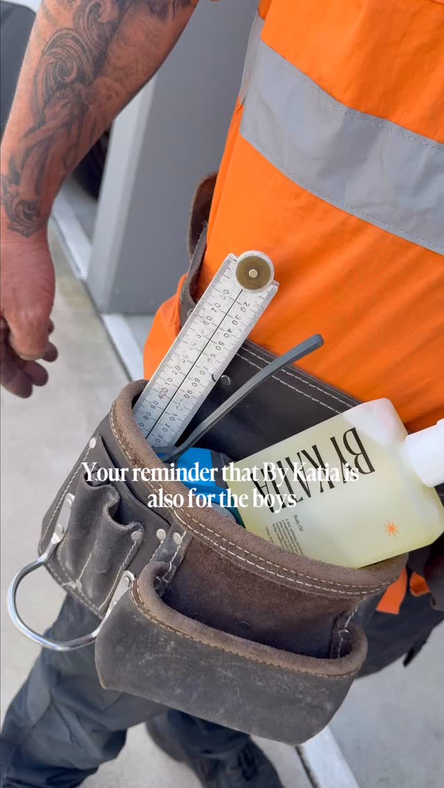 By Katia is for the boys too!! We let some friends of BK test out our latest By Katia Body Oil and safe to say they’re now hooked ✨